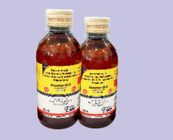 ASCOTOR DX (S) SYP 60ML ( Dextromethorphan Br 10mg, CPM 4mg ) by Elder