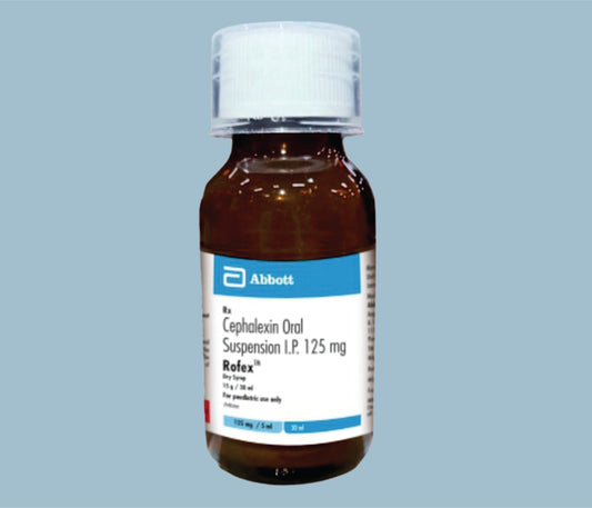 Rofex 125mg Dry Syrup 30ml Cephalexin 125mg by Abbott
