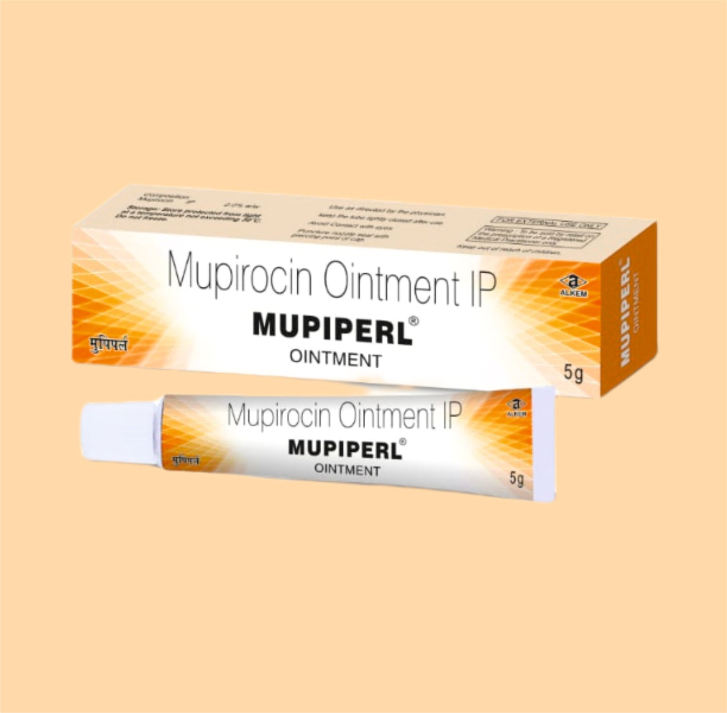 MUPIPERL OINTMENT (5G) (5G Mupirocin 2% w/w by Alkem