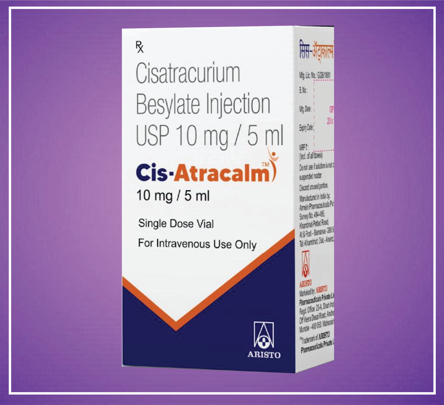 CISATRACALM 10 ( Cistracurium besylate ) by Aristo