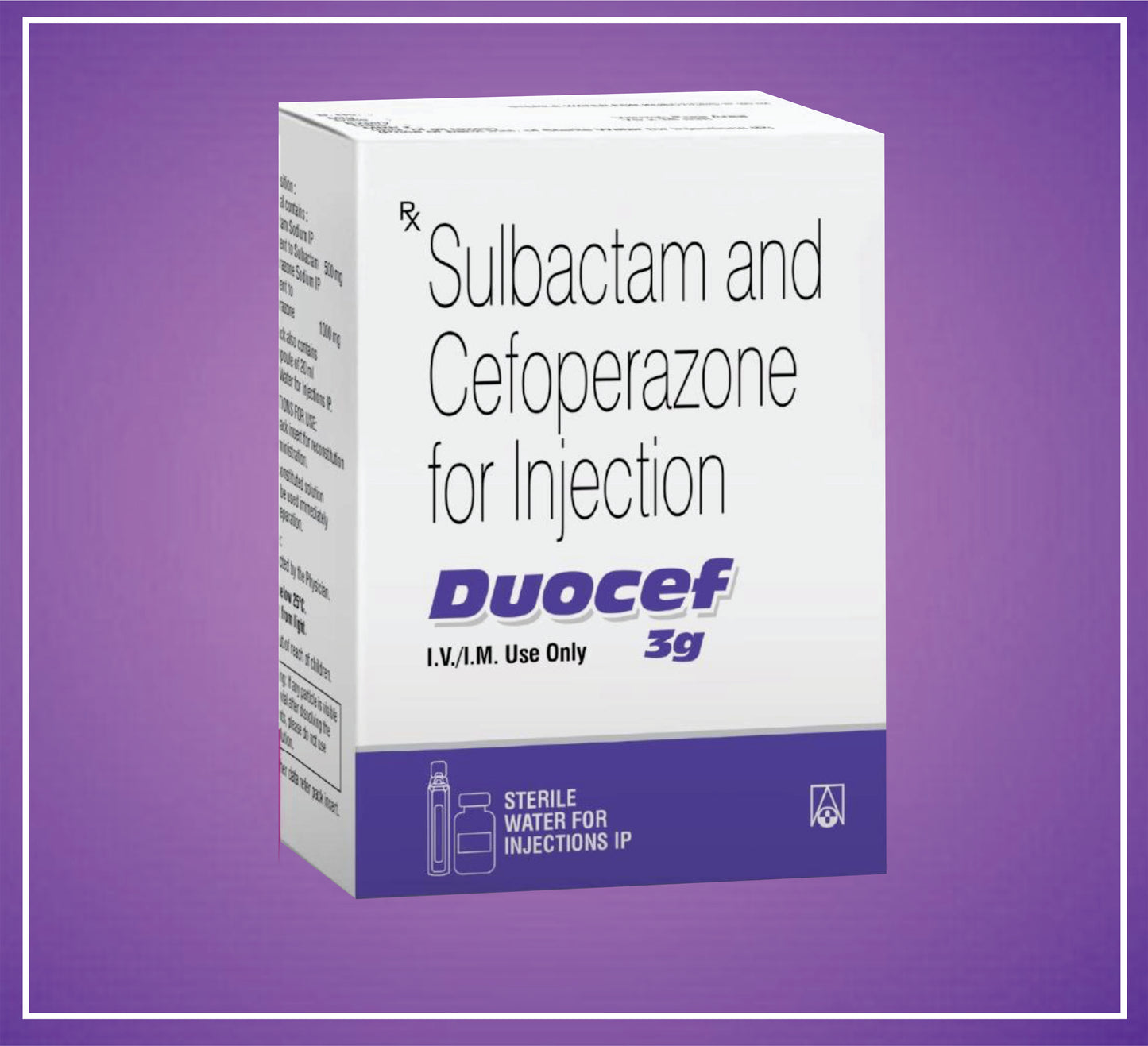 Duocef 3 gm ( Sulbactam and Cefoperazone 3 gm ) by Aristo
