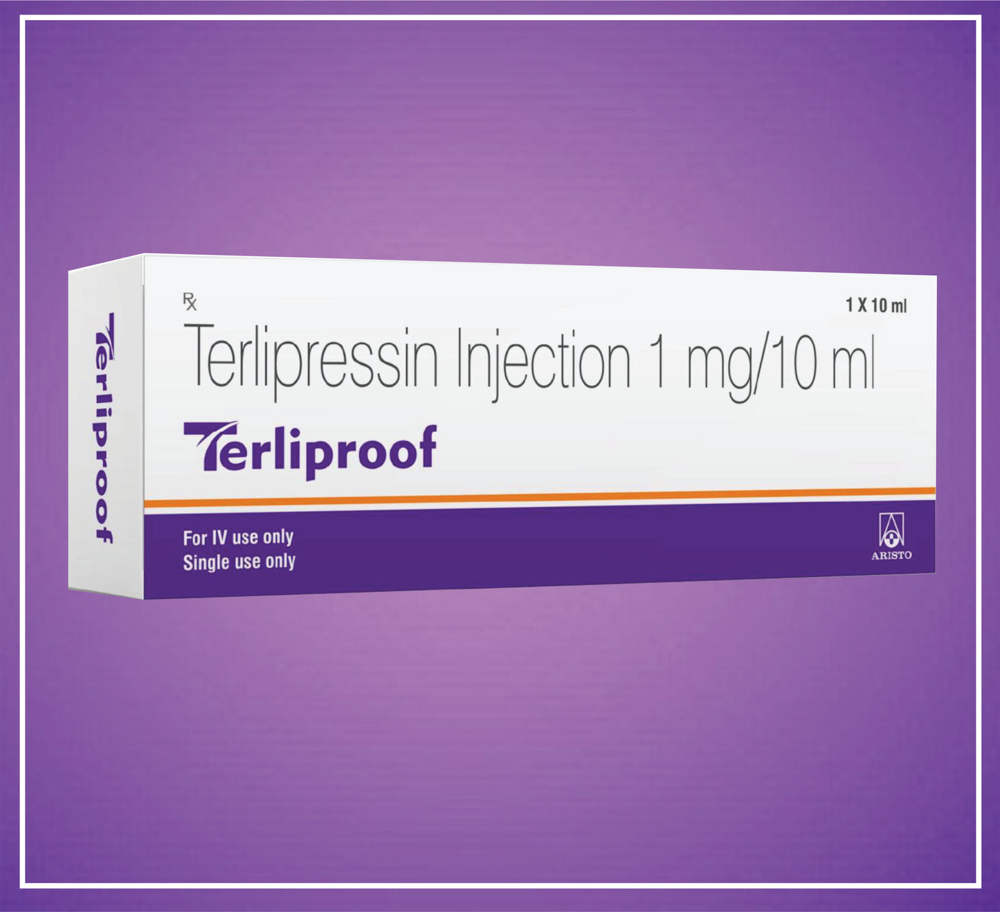 TERLIPROOF 1mg/10ml ( Terlipressin injection 1 mg / 10 ml ) by Aristo