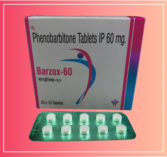 Phenobarbitone 60 P {Rate of 10 Tab} by Dellwich