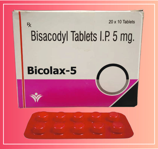 Bisacodyl 5 {Rate of 10 Tab} by Dellwich