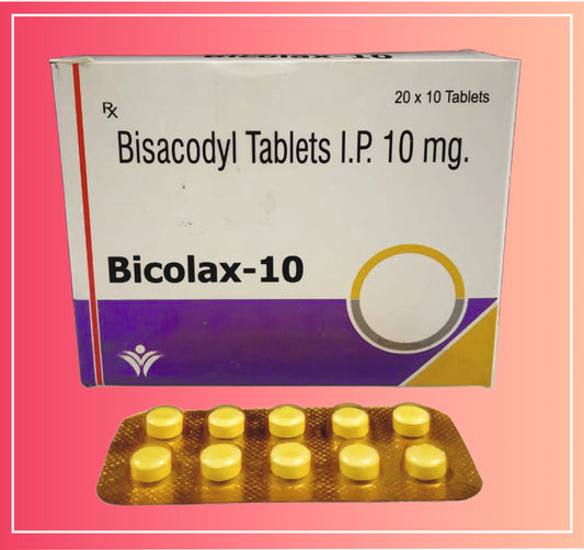 Bisacodyl 10 {Rate of 10 Tab}by Dellwich