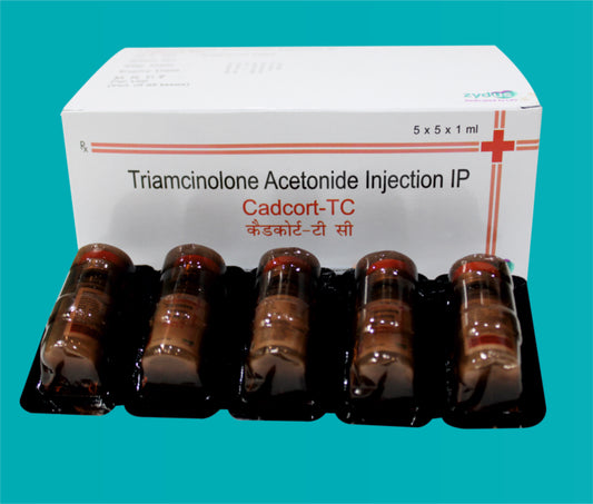 CADCORT- TC INJ 1ml.Vial ( Triamcinolone Acetonide I.P. 40 mg ) by Zydus