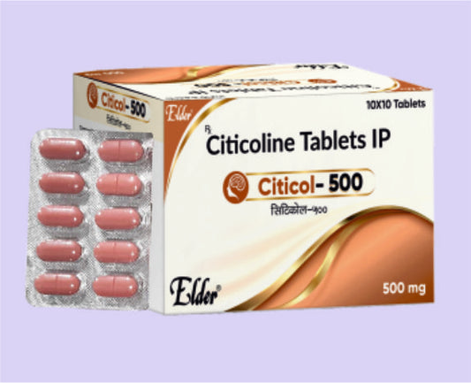 CITICOL 500 TABS 10'S ( Citicolin 500 MG
 ) by Elder