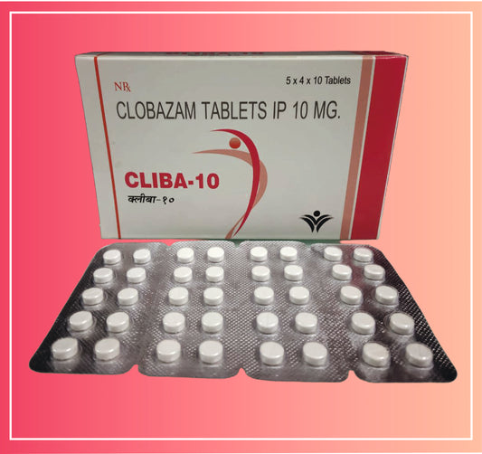 Clobazam 10 pack of {Rate of 10 Tab} by Dellwich