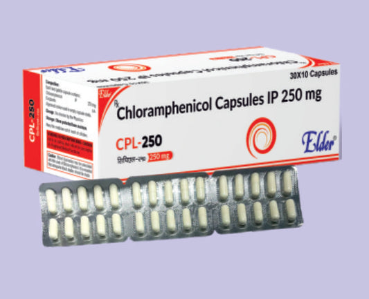 CPL 250MG CAPS 10'S ( Chloramphenicol 250mg ) by Elder