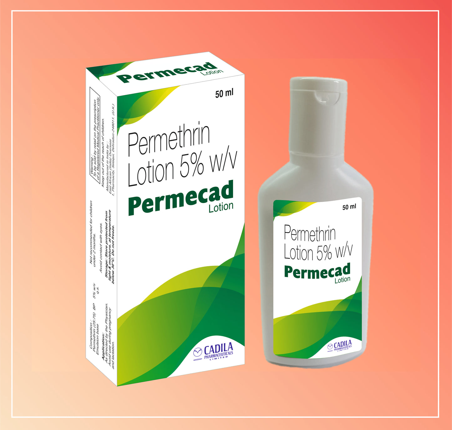 PERMECADS LOTION 50 ML (50 ML) Permethrin Lotion 5%