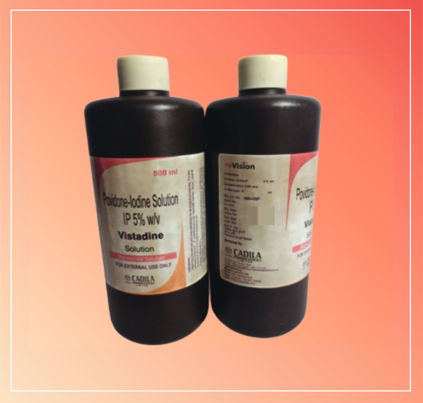 VISTADINE (500 ml) Povidone Iodine 5%