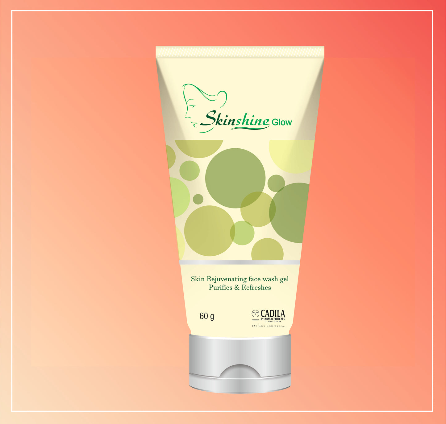 SKINSHINE GLOW FACE WASH (1 NO.) Skin Glowing Face Wash (Aha Glow)