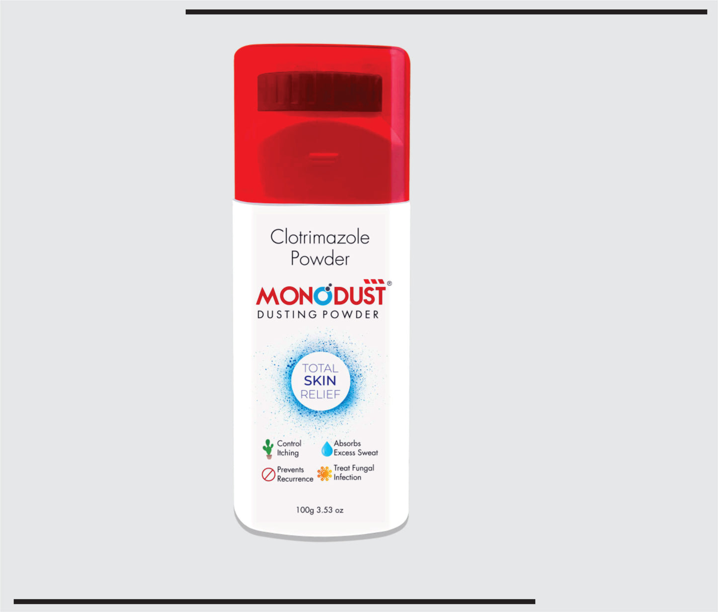 Monodust (100g)Clotrimazole 1% Dusting Powder by CSC