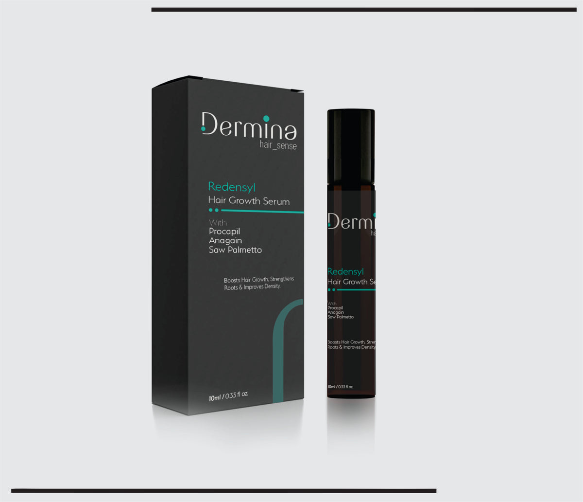 Redensyl 3% Hair Growth Serum (10 ml ) Procapil, Anagain, Saw Palmetto Serum by Csc
