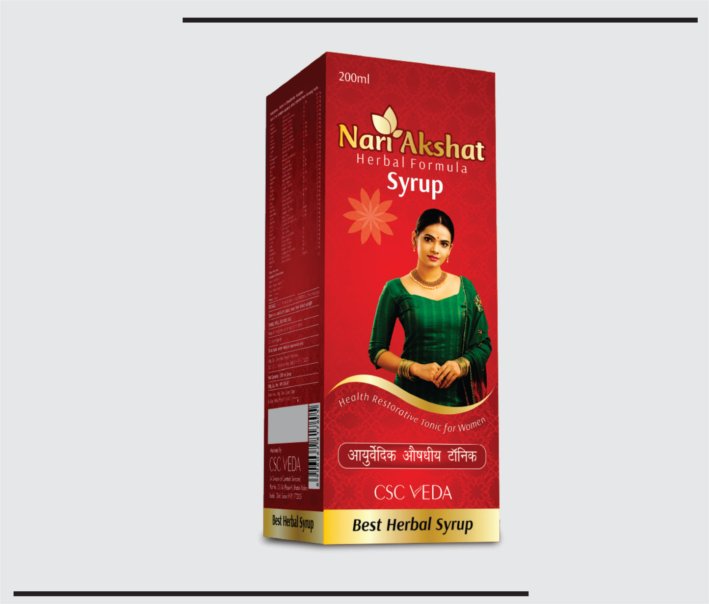 Nari Akshat Syrup (200ml)Health Restorative Tonic for Women by CSC