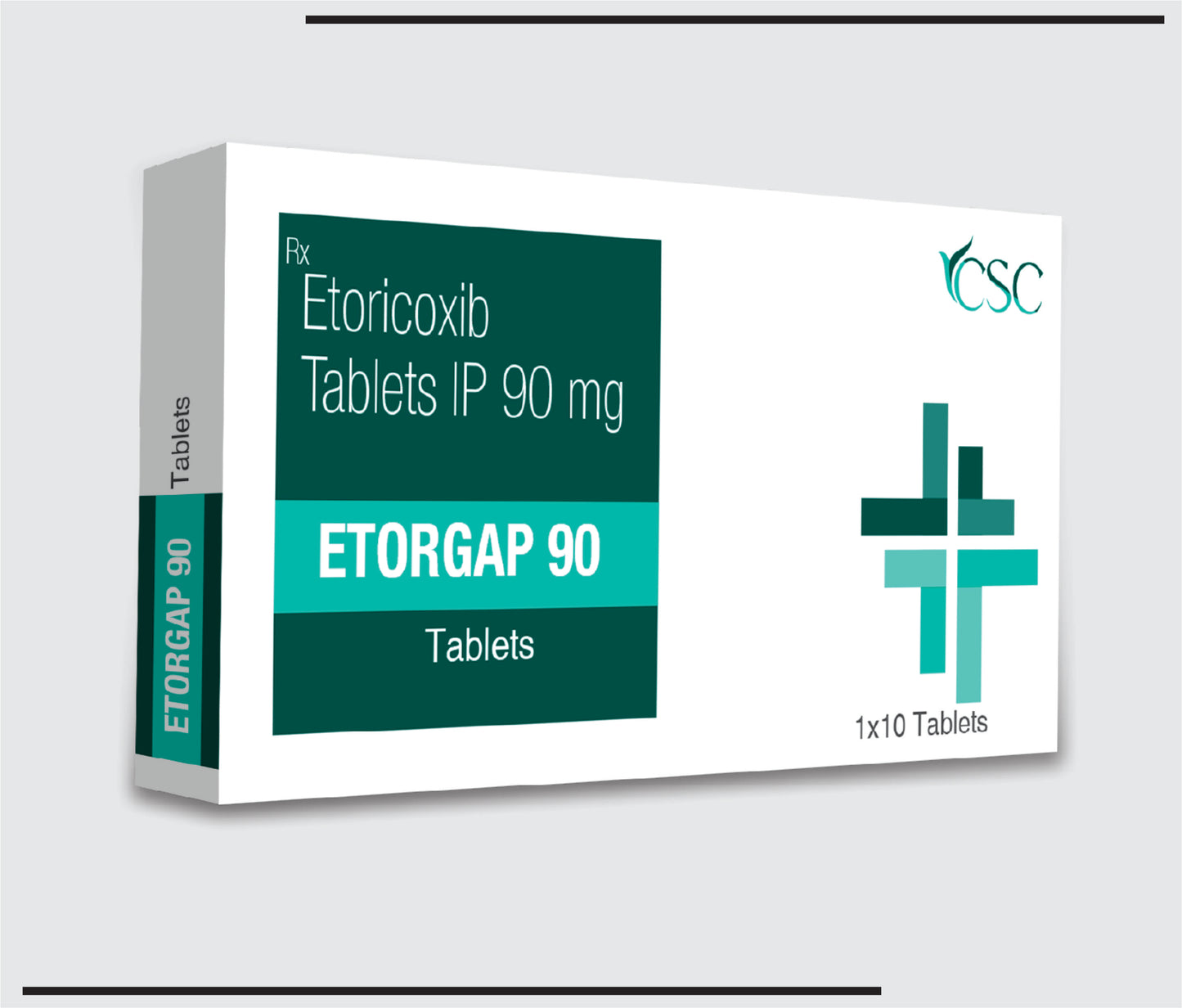 Etorgap 90 (10x1x10) Etoricoxib 90 mg by Csc