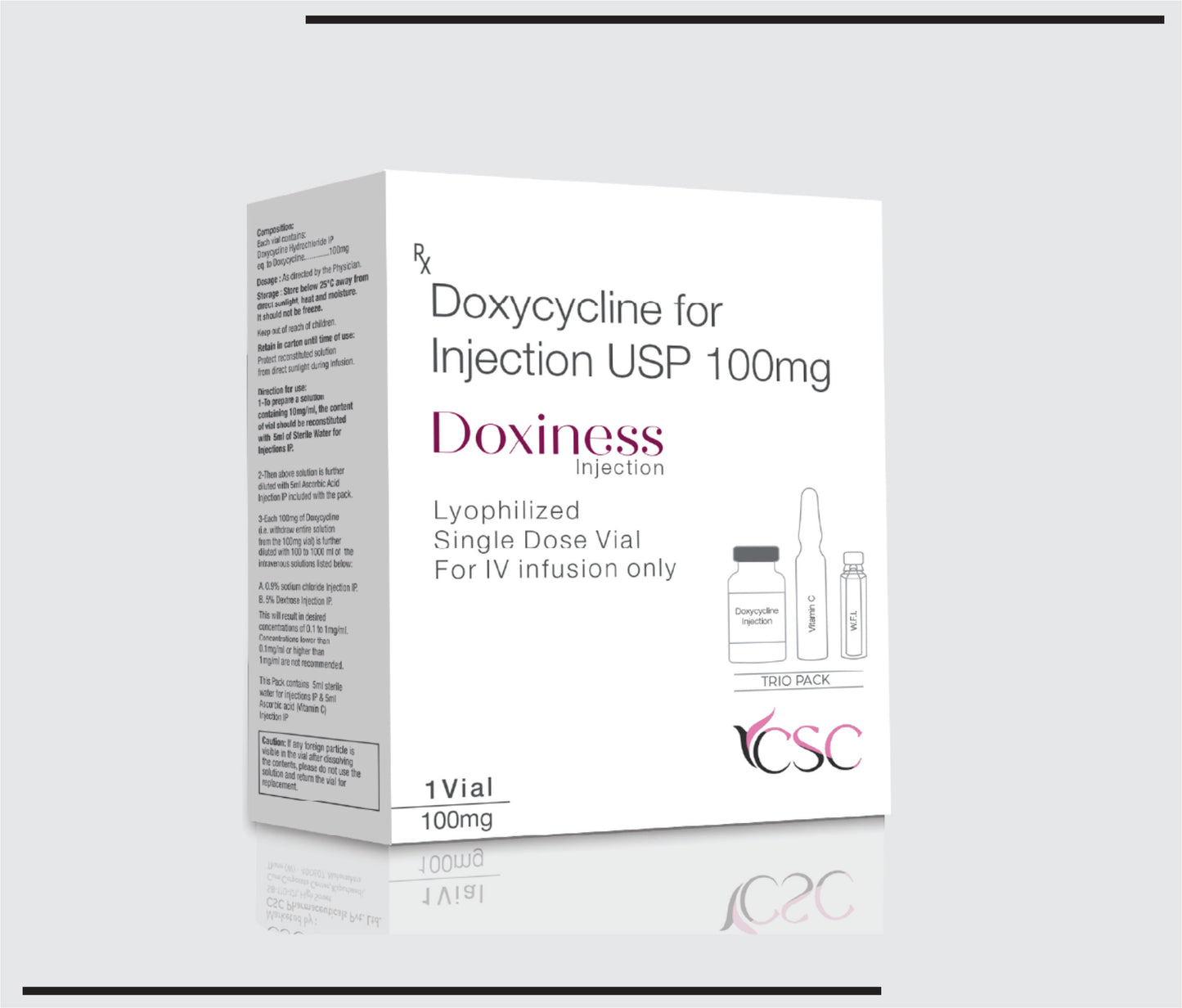 Doxiness (100 Mg) Doxycycline 100mg by CSC