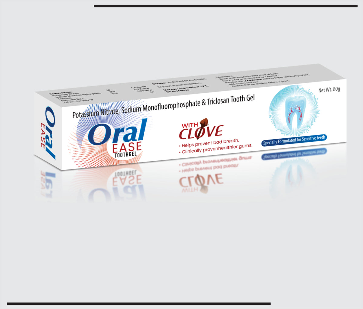 Oral Ease With Clove (80g) Clove Toothpaste by Csc
