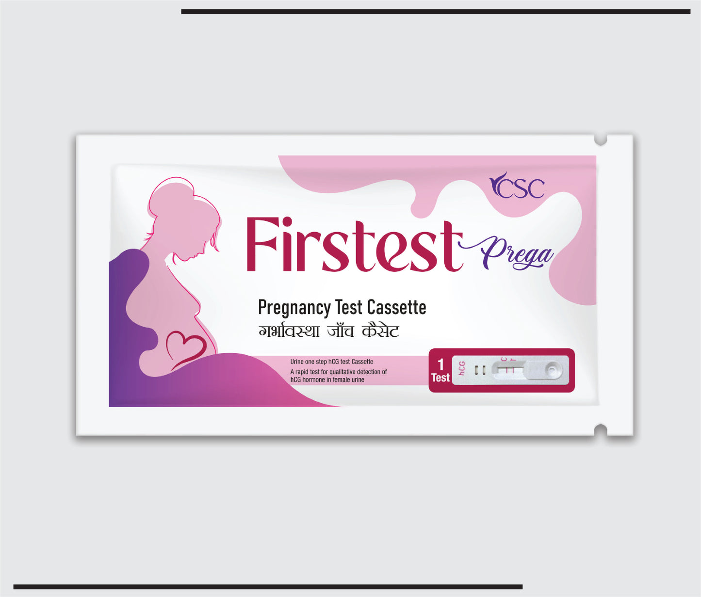 Firstest Prega (60x1) Pregnancy Daigonostic Kit by CSC
