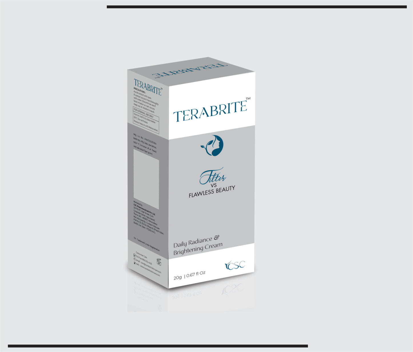 Terabrite (20 gm ) Daily Radiance & Brightening Cream by CSC