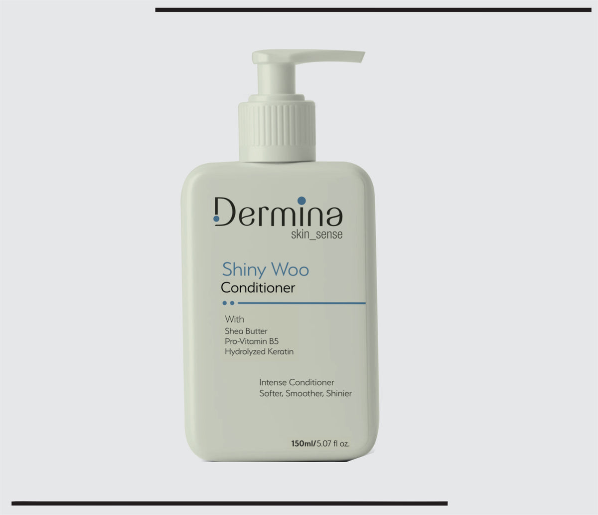 Shiny Woo Conditioner (150 ml ) Shea Butter, Panthenol, Hydrolyzed Keratin Conditioner by Csc