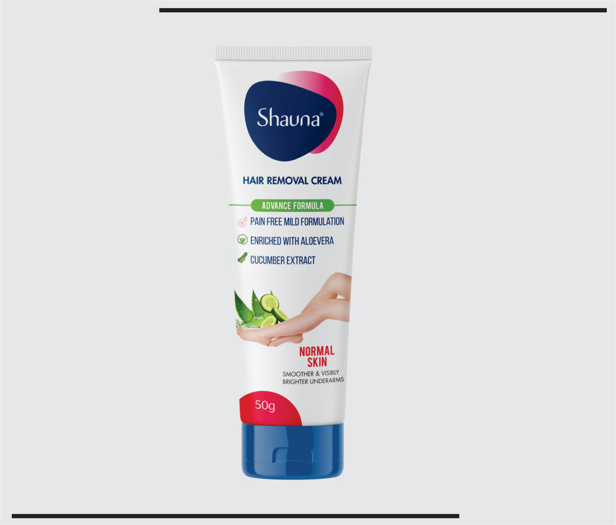 Shauan Hair Removal Cream (50 gm ) Aloe Vera Extract, Cucumber Extract Cream by Csc