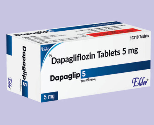 DAPAGLIP 5 TABS 10'S ( Dapagliflozin 5mg ) by Elder