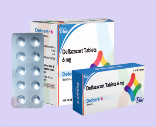 DEFCERT 6 TABS 10'S ( Deflazacort 6mg ) by Elder