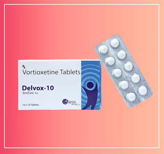 Vortioxetine Hydrobromide 10 {Rate of 10 Tab} by Dellwich