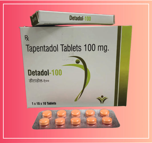 Tapentadol Hcl 100 {Rate of 10 Tab} by Dellwich