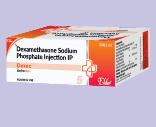DEXEC 2ML VIAL (BLISTER) 2ML ( Dexamethasone 2mg ) by Elder