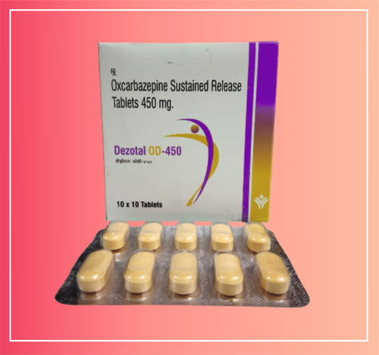 Oxcarbazepine 450 (Sr) {Rate of 10 Tab} by Dellwich