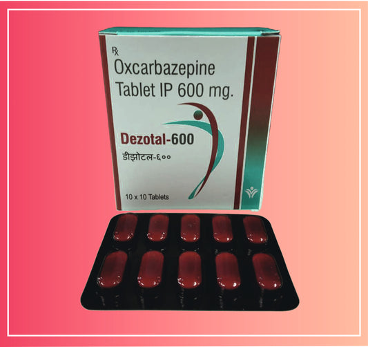 Oxcarbazapine 600 {Rate of 10 Tab} by Dellwich