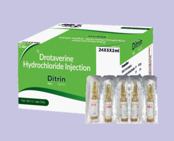 DITRIN INJ 2ML ( Drotaverin Inj
) by Elder