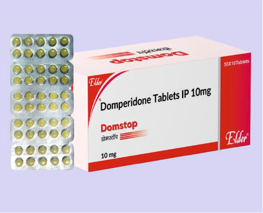 DOMSTOP   TABS 10'S ( Domperidone 10MG TABS ) by Elder