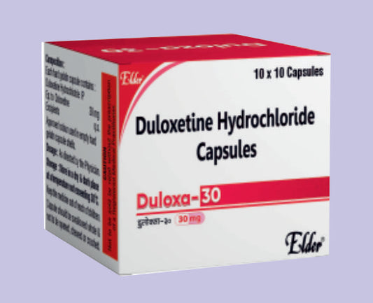 DULOXA 30 CAPS 10'S 10'S ( Duloxetine Delayed Released 30mg 
 ) by Elder