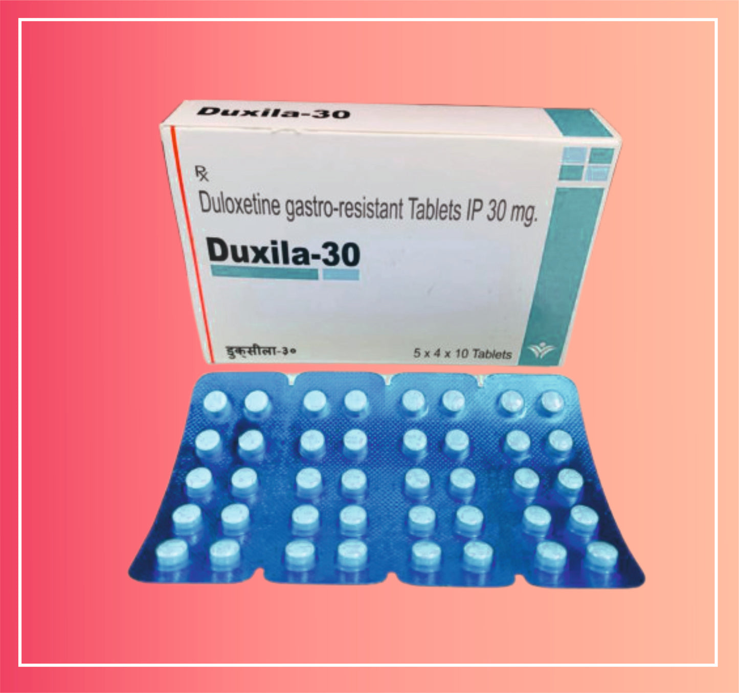 Duloxetine Hcl 30 {Rate of 10 Tab} by Dellwich