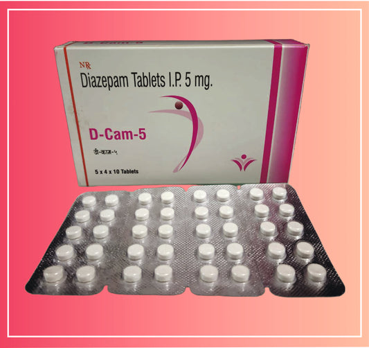 Diazepam 5 {Rate of 10 Tab} by Dellwich