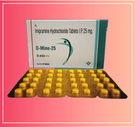 Imipramine Hcl 25 {Rate of 10 Tab} by Dellwich