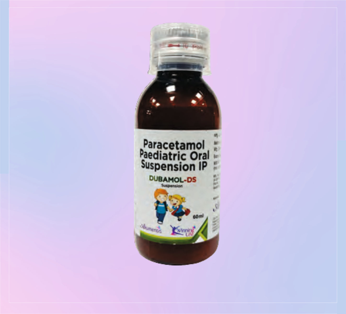 Dubamol-Ds Syrup 60 Ml 1X60ML Paracetamol 250 Mg by Akumentis