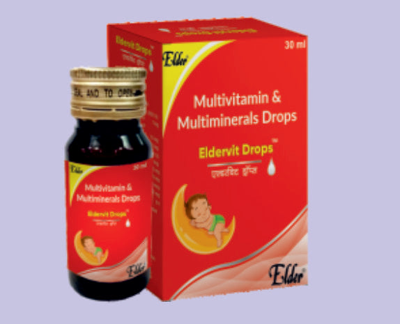 ELDERVIT DROPS 30ML ( Multivitamin Drops. ) by Elder