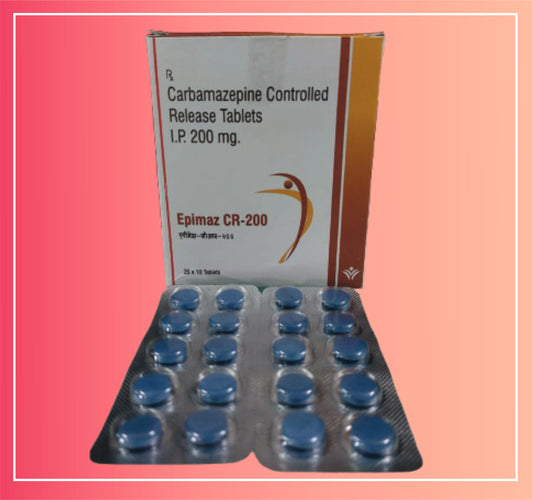 Carbamazepine 200 (Cr) {Rate of 10 Tab} by Dellwich