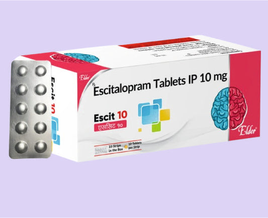 ESCIT 10 TABS 10'S ( Escitalopram 10 MG
 ) by Elder
