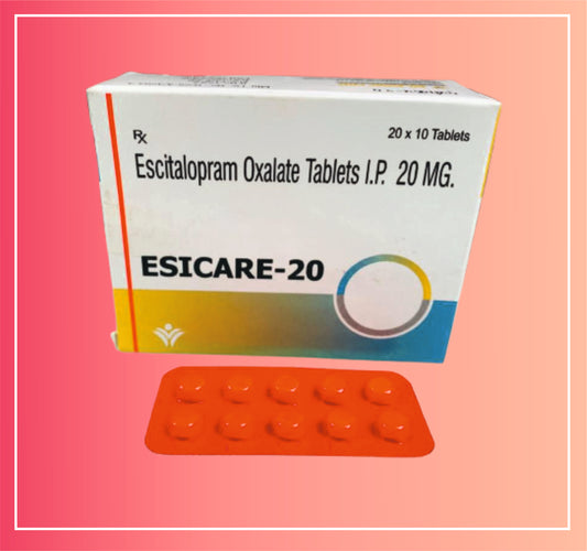 Escitalopram Oxalate 20 * {Rate of 10 Tab} by Dellwich
