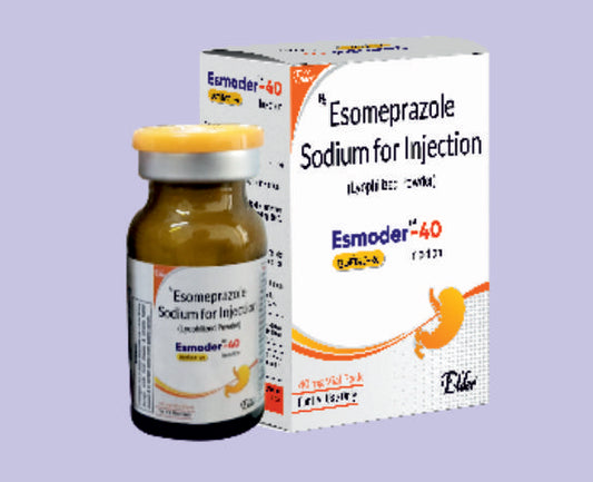 ESMODER 40 INJ VIAL ( Esomeprazole 40 MG 
 ) by Elder