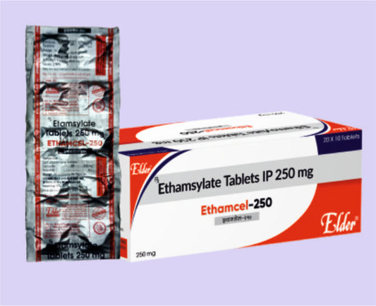 ETHAMCEL 250 TABS 10'S ( Ethamsylate IP 250mg ) by Elder