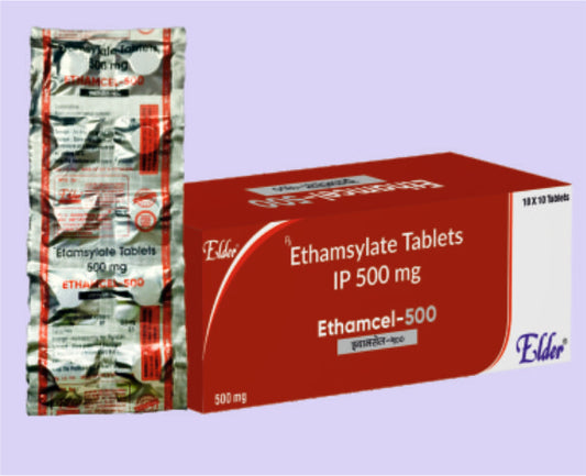 ETHAMCEL 500 TABS 10'S ( Ethamsylate IP 500mg ) by Elder