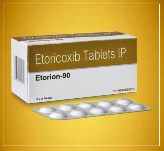 ETORION 90 TAB 10'S ( Etoricoxib (90Mg) ) By Theon