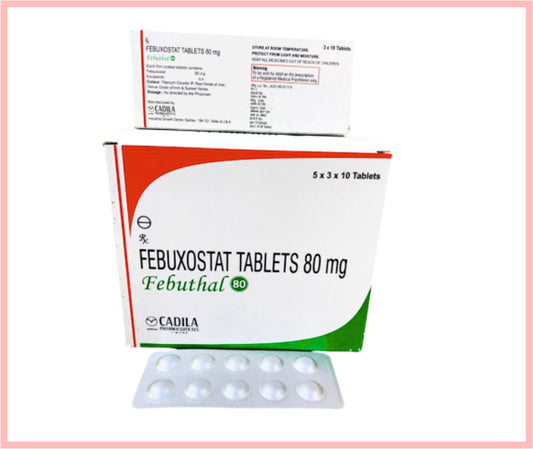 Febuthal 80 10 T ( Febuxostat 80 Mg ) By Cadila