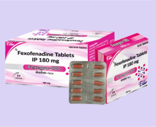 FEXEGRA  180MG TAB 10'S ( Fexofenadine 180 MG 
 ) by Elder